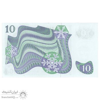 اسکناس 10 کرون 1979 کارل گوستاف شانزدهم - تک - UNC64 - سوئد