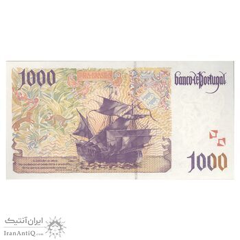 اسکناس 1000 اسکودو 1998 جمهوری سوم - AJFS, LMMCC - تک - UNC63 - پرتغال