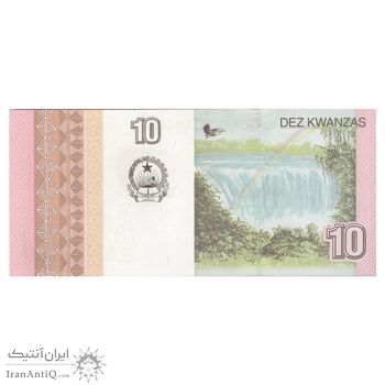 اسکناس 10 کوانزا 2012 جمهوری - تک - UNC63 - آنگولا