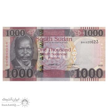اسکناس 1000 پوند 2020 جمهوری - تک - UNC63 - سودان جنوبی