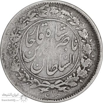 سکه 1000 دینار 1281 - VF25 - ناصرالدین شاه