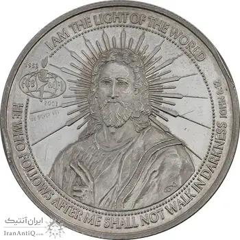مدال 1 دلار یادبود الیزابت دوم 2003 - PF50 - ایسلند