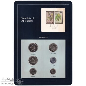 مجموعه سکه های 1975 جامائیکا  - UNC