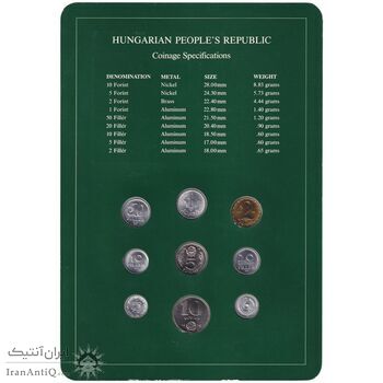 مجموعه سکه های 1978 جمهوری خلق مجارستان - UNC