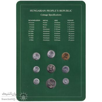 مجموعه سکه های 1978 جمهوری خلق مجارستان - UNC