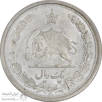 سکه 1 ریال 1313 - MS64 - رضا شاه