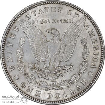 سکه یک دلار 1882 مورگان - MS62 - آمریکا