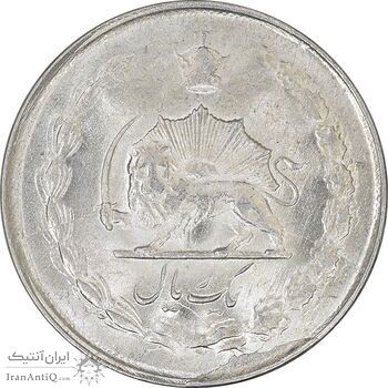 سکه 1 ریال 1330 نقره - MS63 - محمد رضا شاه