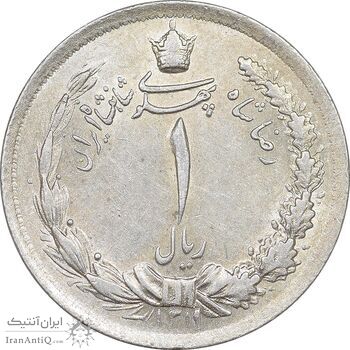 سکه 1 ریال 1311 - MS61 - رضا شاه
