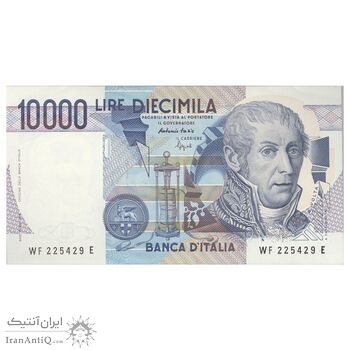 اسکناس 10000 لیر 1984 (ولتا) جمهوری - تک - UNC64 - ایتالیا