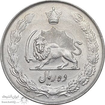 سکه 10 ریال 1335 - MS61 - محمد رضا شاه