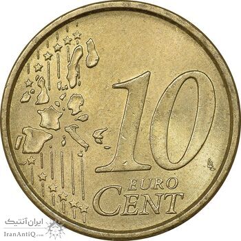سکه 10 یورو سنت 2002 جمهوری - MS62 - ایتالیا