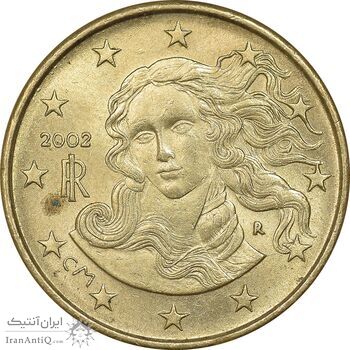 سکه 10 یورو سنت 2002 جمهوری - MS62 - ایتالیا