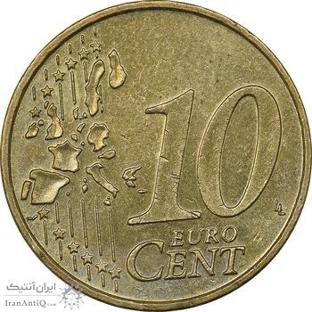 سکه 10 یورو سنت 2002F جمهوری فدرال - MS61 - آلمان