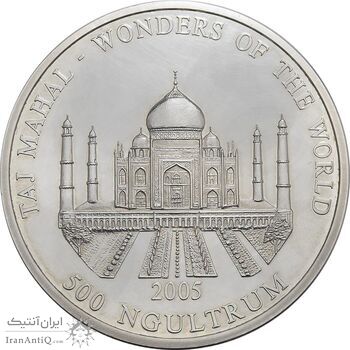 مدال یادبود تاج محل هندوستان 2005 - PF58 - پادشاهی بوتان