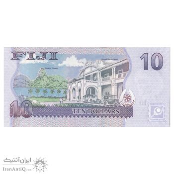 اسکناس 10 دلار بدون تاریخ (2011) جمهوری - BW - تک - UNC63 - فیجی