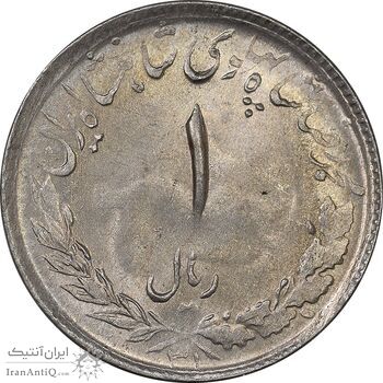 سکه 1 ریال 1331 مصدقی - MS62 - محمد رضا شاه