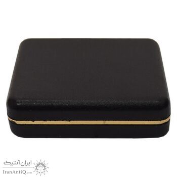 مدال نقره شاه و نیکسون - با جعبه و شناسنامه فابریک - AU - محمد رضا شاه