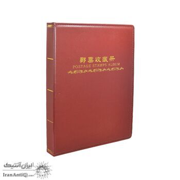 آلبوم اسکناس 10 برگ با گنجایش 60 اسکناس - دور دوخت - با قاب