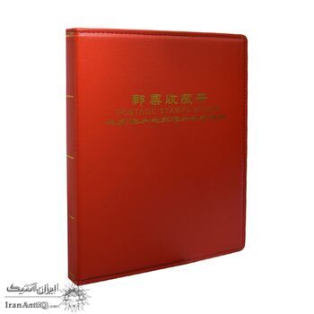 آلبوم اسکناس 10 برگ با گنجایش 60 اسکناس - دور دوخت - با قاب