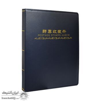 آلبوم اسکناس 10 برگ با گنجایش 60 اسکناس - دور دوخت - با قاب