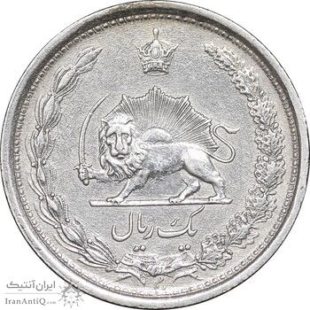سکه 1 ریال 1313 - EF45 - رضا شاه
