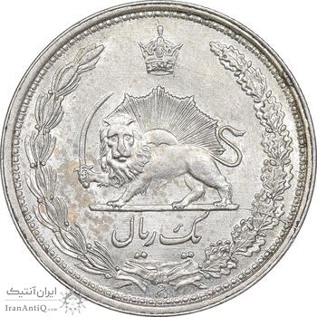 سکه 1 ریال 1313 - MS62 - رضا شاه