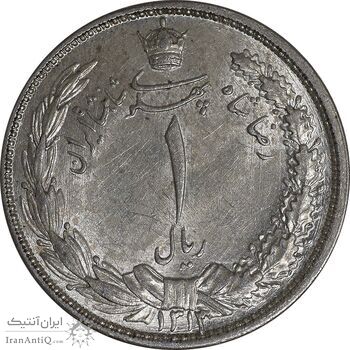 سکه 1 ریال 1313 - MS62 - رضا شاه