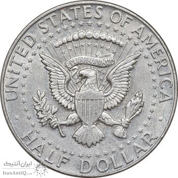 سکه نیم دلار 1964 کندی - MS61 - آمریکا