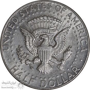 سکه نیم دلار 1964 کندی - MS61 - آمریکا