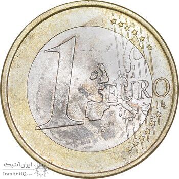 سکه 1 یورو 2002D جمهوری فدرال - AU58 - آلمان