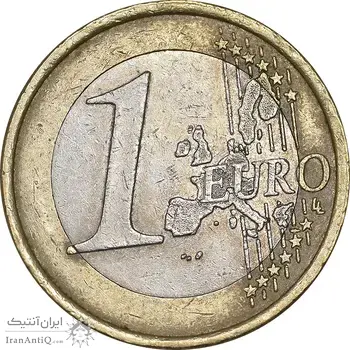 سکه 1 یورو 1999 جمهوری پنجم - EF45 - فرانسه
