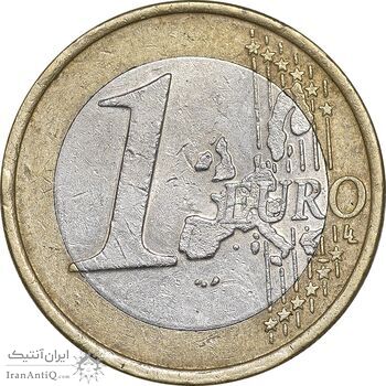 سکه 1 یورو 2002 جمهوری دوم - EF40 - اتریش