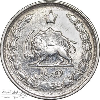 سکه 2 ریال 1340 - EF40 - محمد رضا شاه