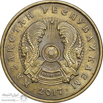 سکه 5 تنگه 2017 جمهوری - AU55 - قزاقستان