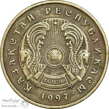 سکه 5 تنگه 1997 جمهوری - EF45 - قزاقستان