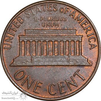 سکه 1 سنت 1977 لینکلن - AU58 - آمریکا