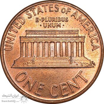 سکه 1 سنت 1990 لینکلن - MS64 - آمریکا