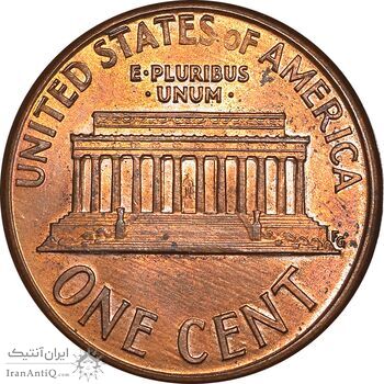 سکه 1 سنت 1990 لینکلن - MS63 - آمریکا