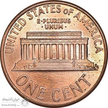 سکه 1 سنت 1992D لینکلن - MS63 - آمریکا