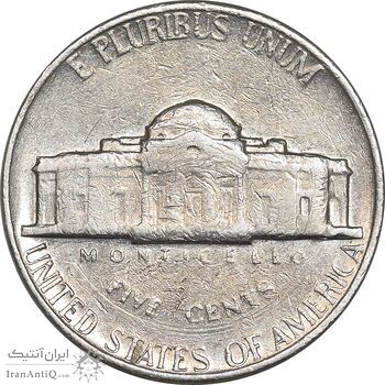 سکه 5 سنت 1970S جفرسون - AU58 - آمریکا