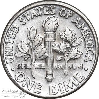 سکه 1 دایم 1994D روزولت - MS61 - آمریکا