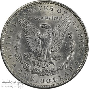 سکه یک دلار 1885 مورگان - MS63 - آمریکا