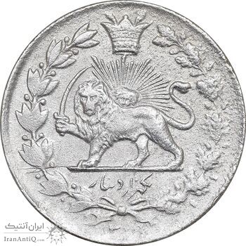 سکه 1000 دینار 1329 خطی - EF - احمد شاه