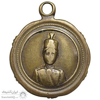 مدال یادبود احمد شاه - بزرگ - VF -  احمد شاه