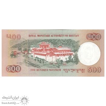 اسکناس 500 نگولتروم 2006 جیگمی خسار نامگیال وانگچوک - تک - UNC65 - بوتان