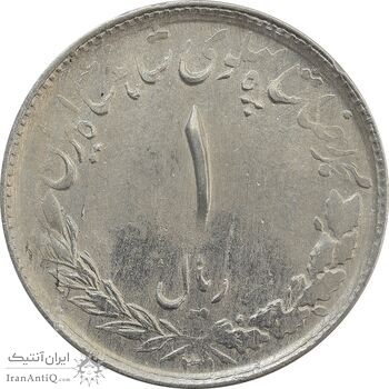 سکه 1 ریال 1331 - EF45 - محمد رضا شاه
