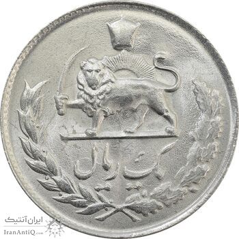 سکه 1 ریال 1335 - MS64 - محمد رضا شاه