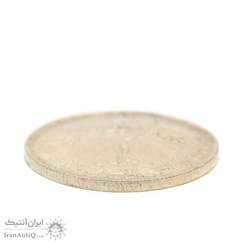 سکه 2 ریال 1323/2 (سورشارژ تاریخ) نوع دو - MS63 - محمد رضا شاه