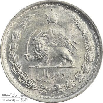 سکه 2 ریال 1340 - MS64 - محمد رضا شاه